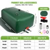 400 L/105.7 Gallon Water Storage Bladder, Foldable Portable Water Bladder