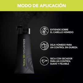 Sebastian Professional Gel Forte Gel Fijación Fuerte 200ml