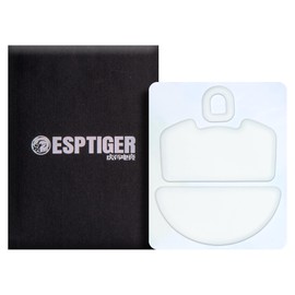 Gaming Mouse Skates ICE - V2 Skates for Razer Viper V3 Pro Mouse Feet 2.5D Edge Treatment Smooth PTFE Material 3M Adhesive - White