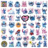 50pcs Cartoon Stitch Stickers for Kids, Vinyl Waterproof Stitch Decal