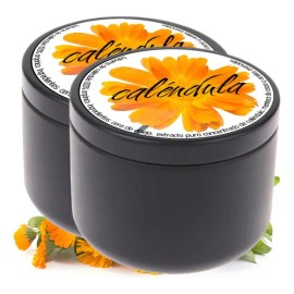 Crema Bálsamo De Caléndula Concentrada Natural 2 Pzs Kit