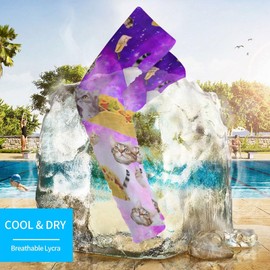 Taco Cat Sports Compression Arm Sleeves for Men & Women - Youth Arm Sleeve Baseball - Volleyball Sleeves & Basketball Sleeve