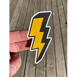 Lightning Sticker, Laptop Sticker, Water Bottle Sticker, Phone Sticker, Window Sticker, Cool Sticker, Lightning Bolt Sticker