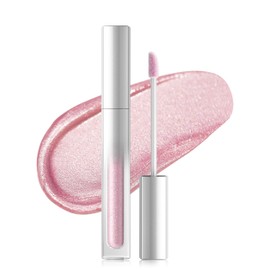 Erinde Metallic Glitzer Lippenstifte, Giltter 2-in-1 Lipstick＆Lidschatten, Lippenstift 12 Stunden Halt, Hochpigmentiert Wasserfester Lipstick