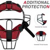 Baseball Catcher Mask Umpire Mask,Full-Face Protection Mask for Baseball,Lightweight Secure