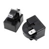 WANGCL 2PCS Compressor Start Relay 2Pin 15Ohm +2PCS Compressor Overload