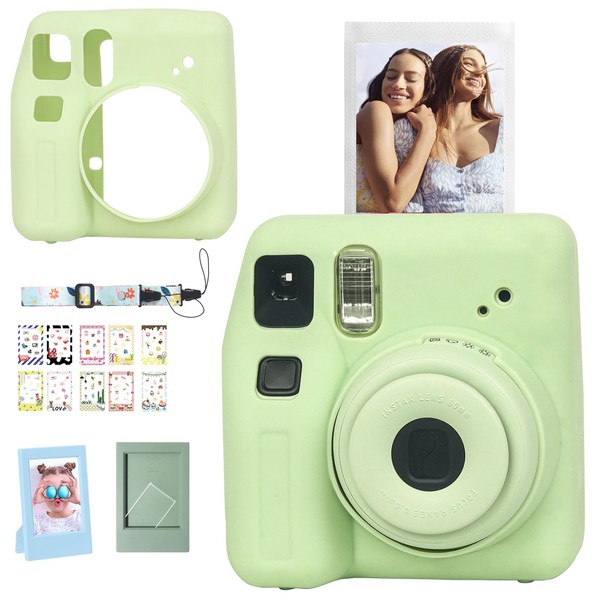 WOGOZAN Silicone Protective Case for Fujifilm Instax Mini SE Instant