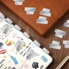72 Pieces Adhesive Monthly Stickers Monthly Planner Index Tab Decorative