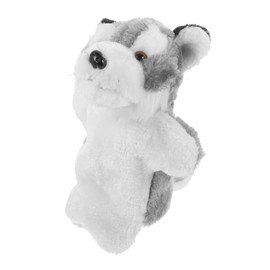 Alasum Hand Puppet Wolf Children's Hand Puppet Fantasy Toy Funny Hand Puppet Hand Puppet Children's Hand Puppet Emulated Animal Toy Hand Puppet for Children Cartoon Puppet PP Cotton