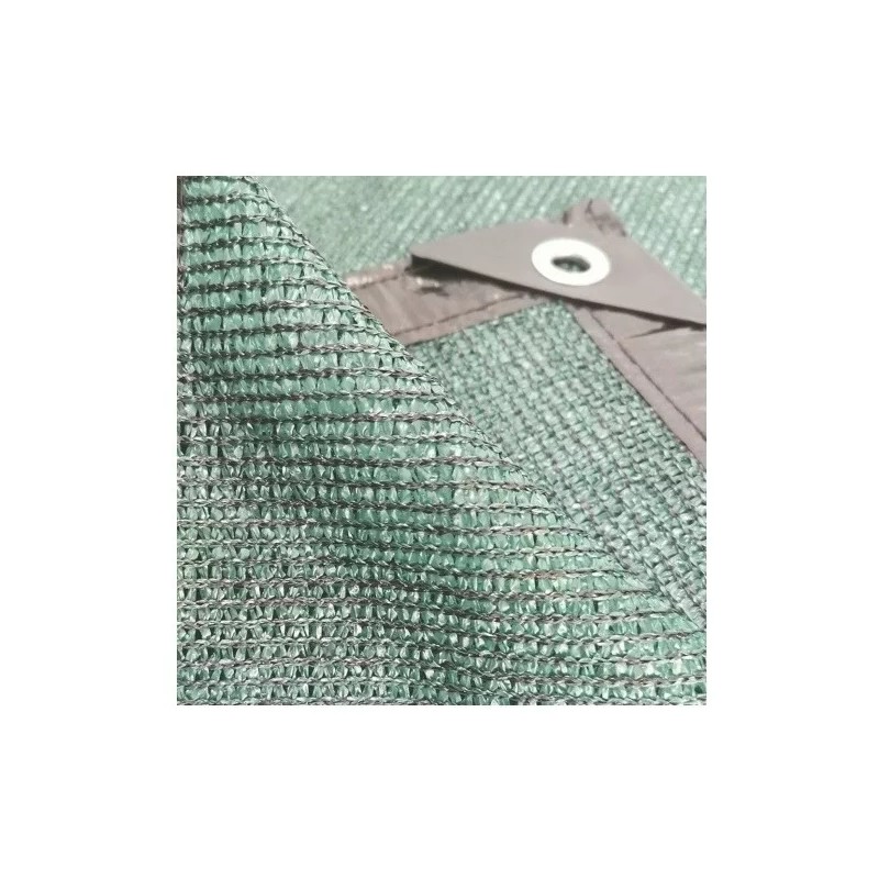 RASCHEL Malla Sombra 4x3 Mts, 90% Verde Raschel *listo Para