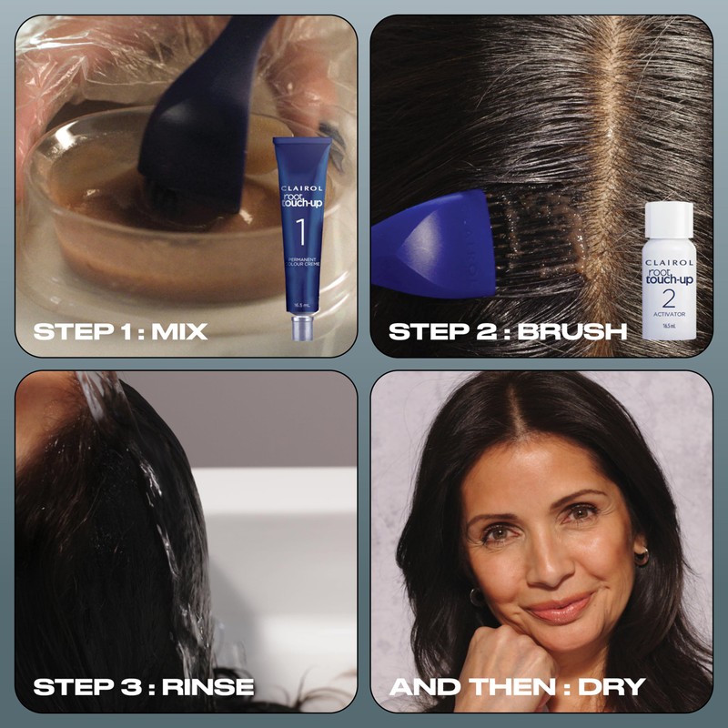 Clairol Nice'n Easy Root Touch-Up Permanent 2 Black Hair Dye