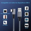 YUTVXAC para Oculus Quest 3 Link Cable 6M, para Oculus