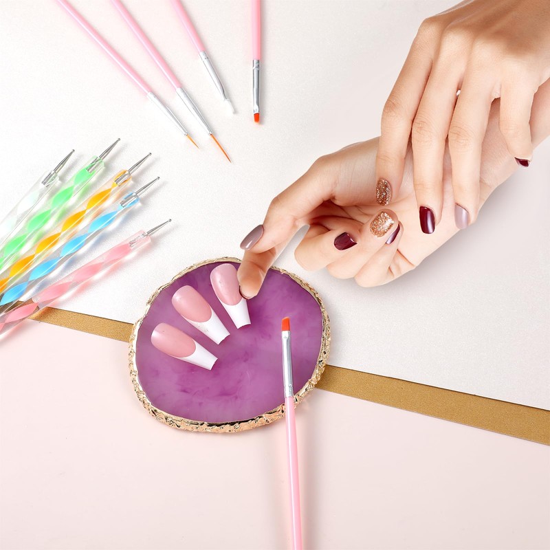 Kifmurase Nail Art Tools 22Pcs Set, Nail Art Brushes with