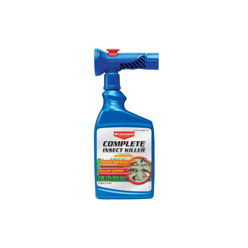 BioAdvanced Complete Insect Killer for Lawns, Ready-to-Spray, 32 oz, 5,334