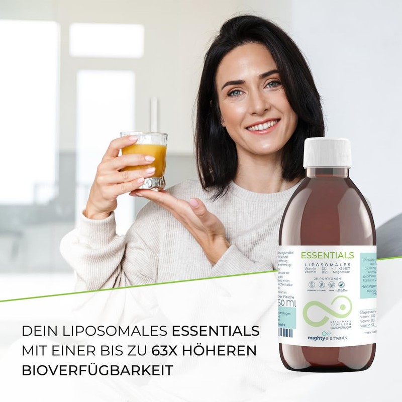Mighty Elements 4 in 1 - Liposomal Vitamin D3, Vitamin