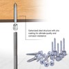 Sammys 8009925-25 Vertical Rod Anchor Super Screw with 3/8 in.