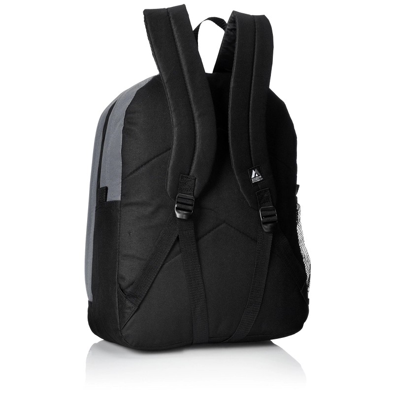 Everest 5045 Double Main Compartment Backpack Dark Gray One Size
