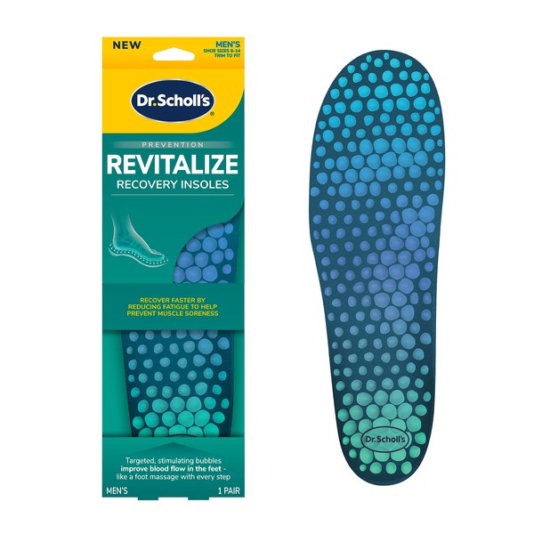 Dr. Scholl's Revitalize Recovery Plantilla ortopédica, mejora la recuperación más