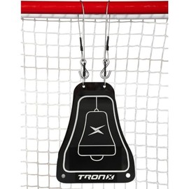 TronX Hockey Metal Bell Targets - 2 Pack of Metal Bells - Hockey Net Shooting Targets, Equipment to Help Improve Shot Accuracy for Kids, Teens, Adult Players (Large 2-Pack (10.5" H x 8.5" W))