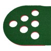 Golf Course Set, Portable Putter Golf Pong with 12 Hole