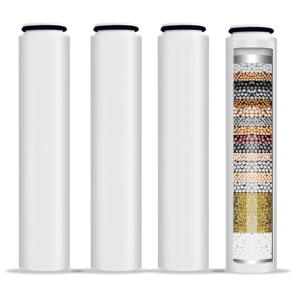 4 Pack Replacement Filters Compatible with Cobbe Handheld Shower Head,Water