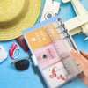 Leobro Personal Organizer, Transparent Binder, Bible-Size Notebook, PVC Clear Material,