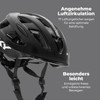 PUKY Helmet M Black | Ideal for Head Circumference 54-58