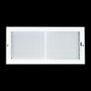 Fits 14x6 Duct Opening | Steel Baseboard Air Supply Grille
