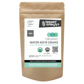 Freshly Fermented - Organic Water Kefir Grains (40g)
