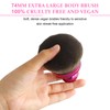 QIYUDA Extra Large Body Makeup Brush for Self Tanner, 3
