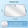 Car Windshield Sun Shade, 300T Thickened Car Window Shades Heat