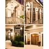 Eastiya Dusk to Dawn Sensor LED Outdoor Light Bulb, Warm