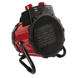 Performance Tool W5010 1500W Ceramic Small Electric Space Heater with Thermostat