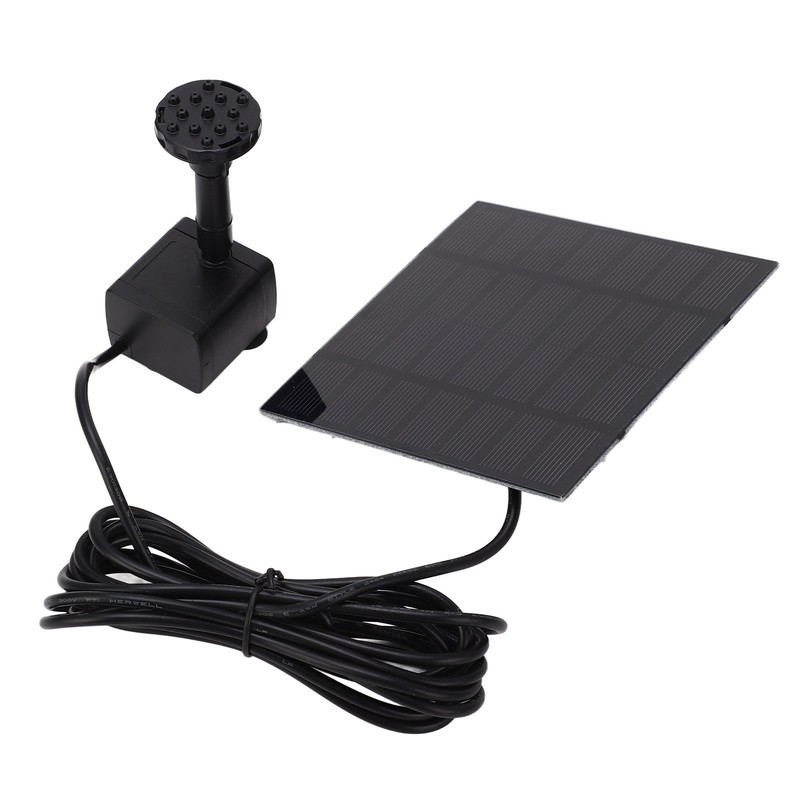 Solar Water Pump Maximum 120cm Head 70cm Height Dry Operation