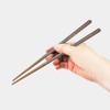 Ishida 13194 Dishwasher Safe Chopsticks, Tip/Octagonal, Smoky Flowers, 9.1 inches