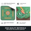 2F22E Mahjong Mat, Noise Reduction Non-Slip Mahjong Mat for Table,
