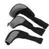3Pcs Golf Club Head Covers 1 3/5 UT Breathable Mesh