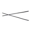 1 Pair Roof Molding Drip Weatherstrip 75551 0C050 Flexible Rubber