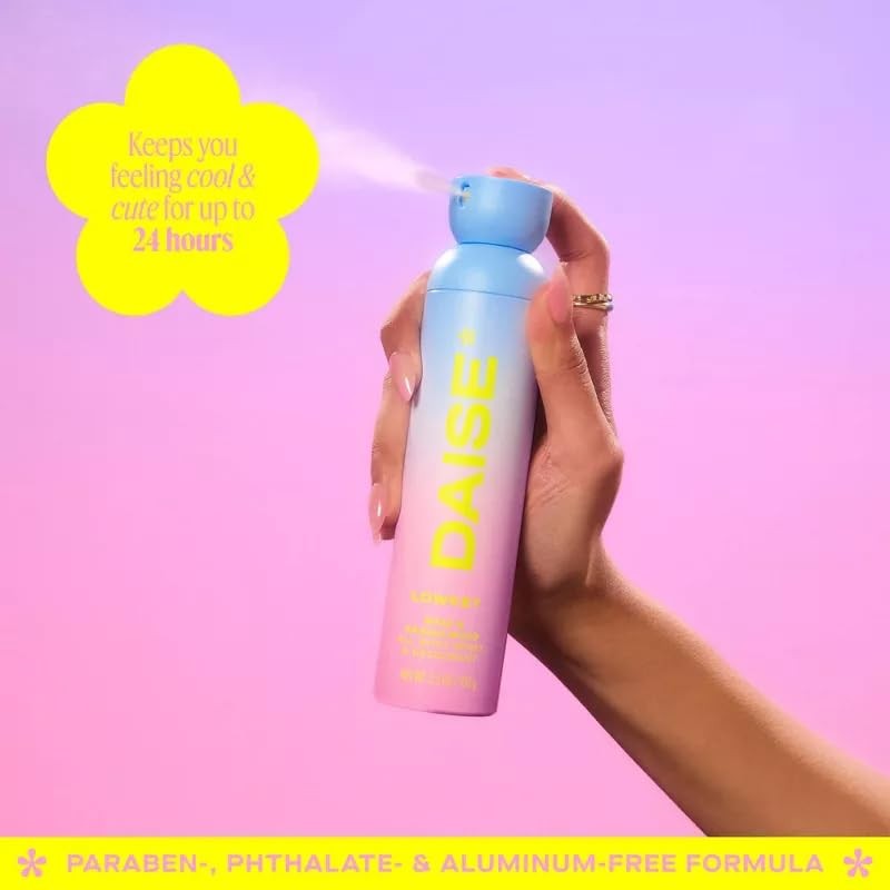 DAISE Lowkey Full Body Deodorant Spray - 3.5oz