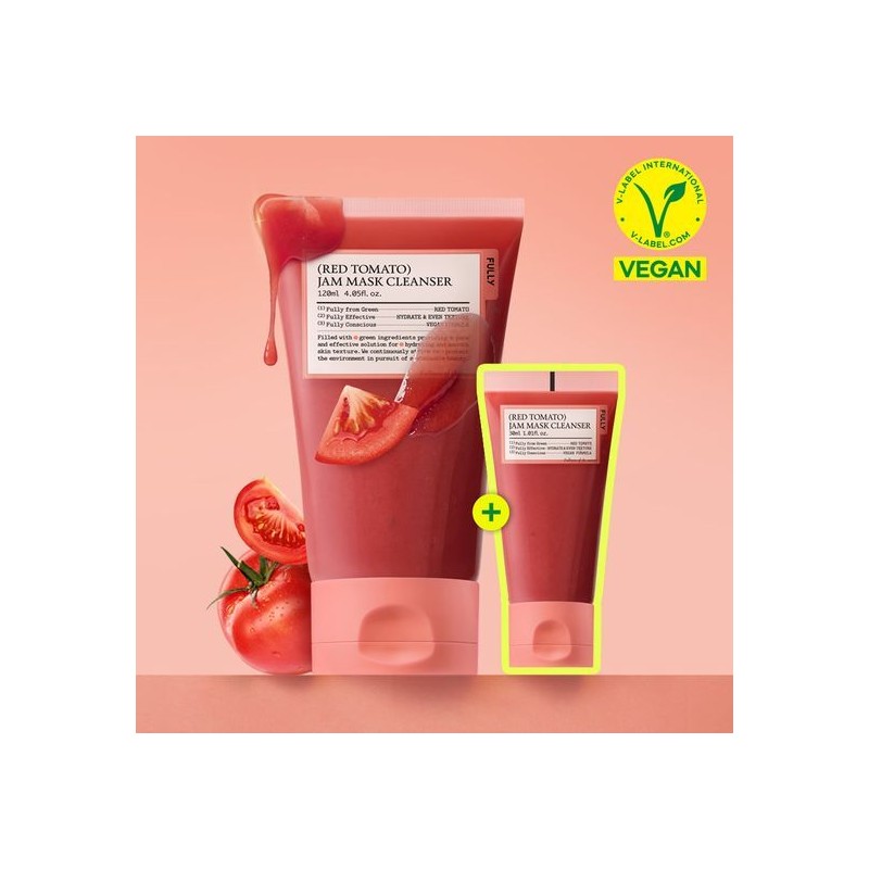 fully Pack Cleanser 120ml+30ml Set &ndash; Green Tomato/ Red Tomato/