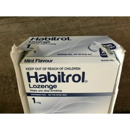 DENTED Habitrol Nicotine Lozenge 1mg MINT Flavor Lozenges 216 Pieces Sugar Free