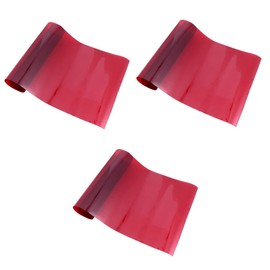 OSALADI 3pcs Color Filter Light Film for Theatrical Effects Color Correction Gel Sheet for Photography Video Stage Lighting and Interior Design