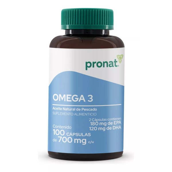 Pronat Suplemento Omega 3 Aceite De Pescado (100 Perlas) - Pronat