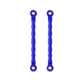 PALUMMA for Traxxas Links Set, Aluminum Alloy Front Steering Rod + Front & Rear Steering Toe Links for Traxxas 1/7 Unlimited Desert Race for UDR 85076-4 85086-4, Blue, Links Set