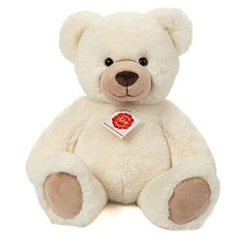 Teddy Hermann 91322 Teddy Cream 33 cm, Cuddly Toy, Plush Toy