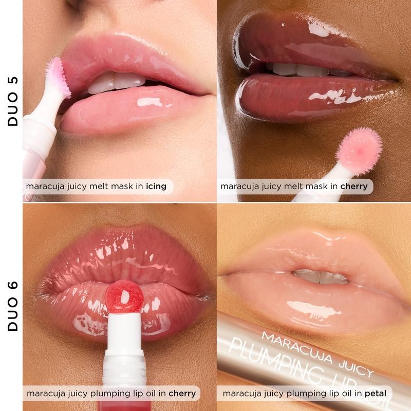 tarte maracuja juicy cherry crush + best-selling lip duo:_cherry vinyl