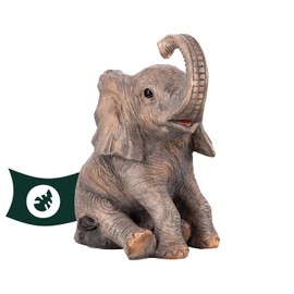 VERDOBA Decorative Elephant for the Home or Garden - Decorative Elephant Figure - Table Decoration Living Room Decoration Bedroom - Decorative Elephant Figures