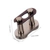 Gatuida 10pcs Motorcycle Chain Connector Link Durable Joint Buckle for