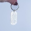 3 Nails 1 Cross Christian Keychain Jeremiah 29:11 Christmas Gift