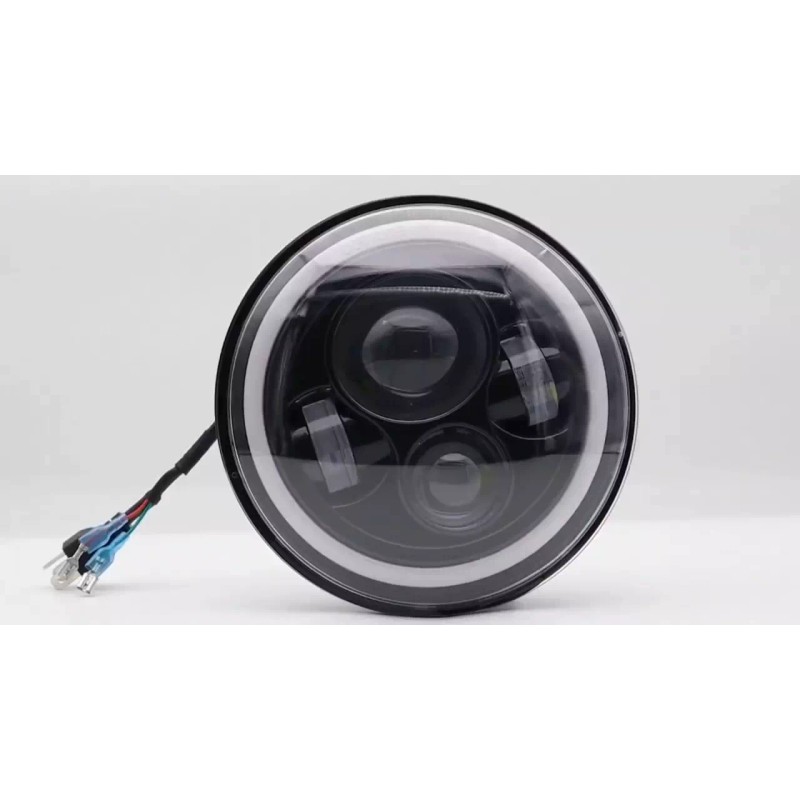 milelightpart-us DOT 7inch LED Headlights + Tail Lights Combo For